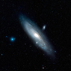 Zoomed out for perspective and majesty M31 Andromeda Galaxy Hubble/ESA